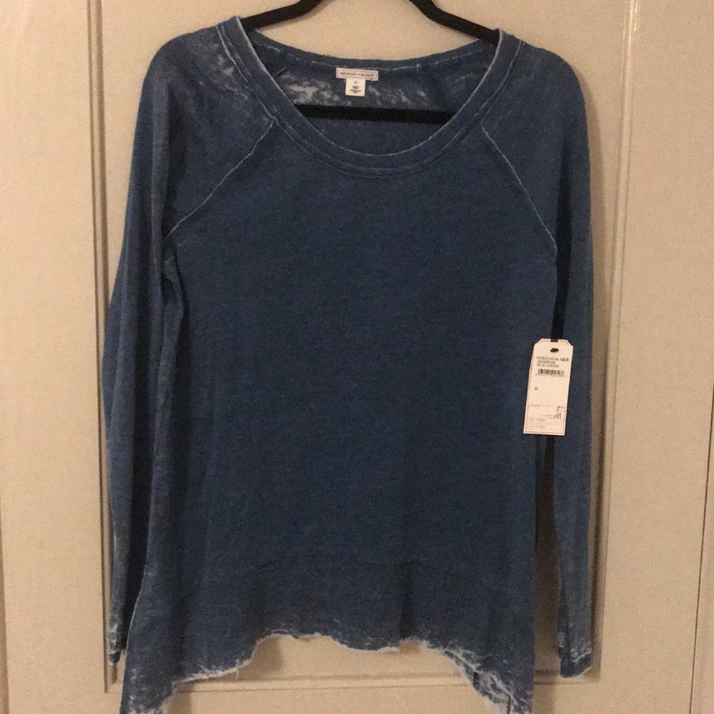 Blue long sleeve Faded too